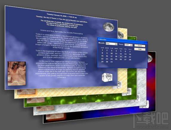 Pagan Daybook,Pagan Daybook下载,Pagan,日历屏保软件