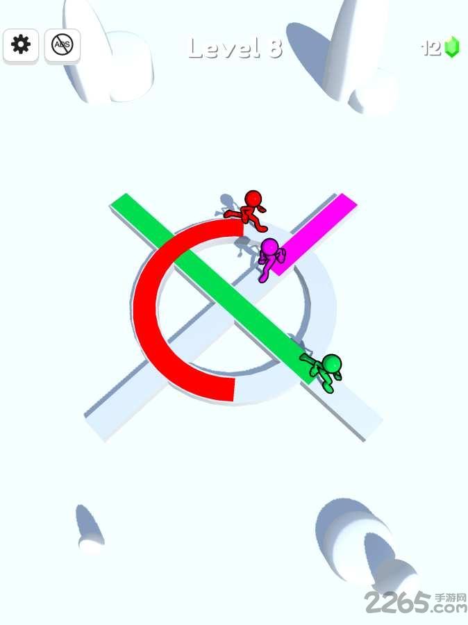 路径画家path painter无限宝石版下载,路径画家,趣味游戏,闯关游戏
